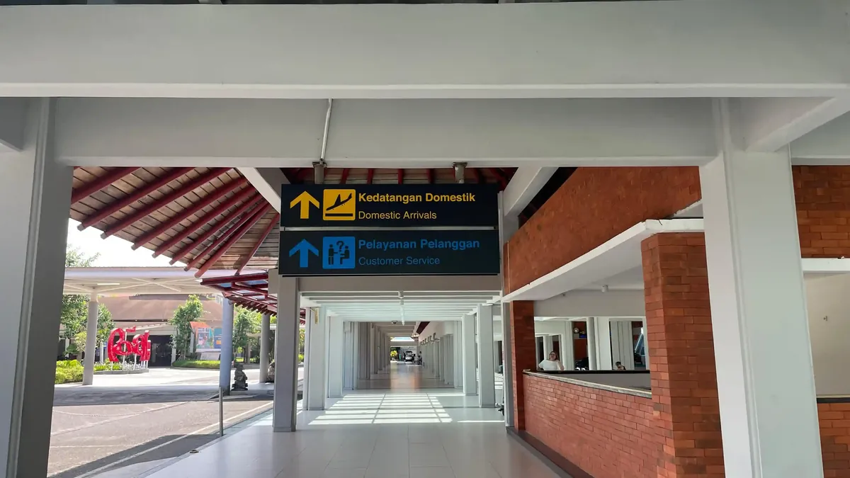 Arrival hall at I Gusti Ngurah Rai International Airport, Bali